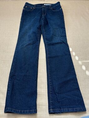 DKNY Jeans Mid Rise Soho Flare Jeans